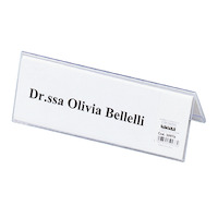 Prodotto Portanome da tavolo