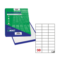 Prodotto Etichette bianche - 70x29,7 mm